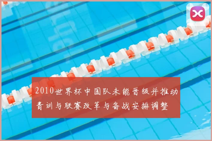 2010世界杯中国队未能晋级并推动青训与联赛改革与备战安排调整